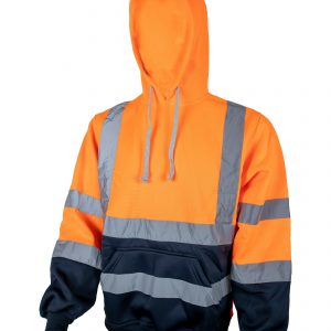 U300 Unbreakable Sherman Hi-Vis Orange Hoodie