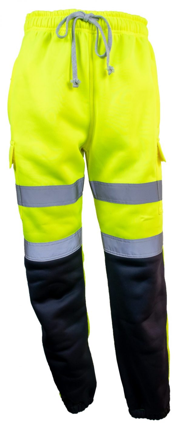 U303 Unbreakable Gibson Hi-Vis Yellow Joggers